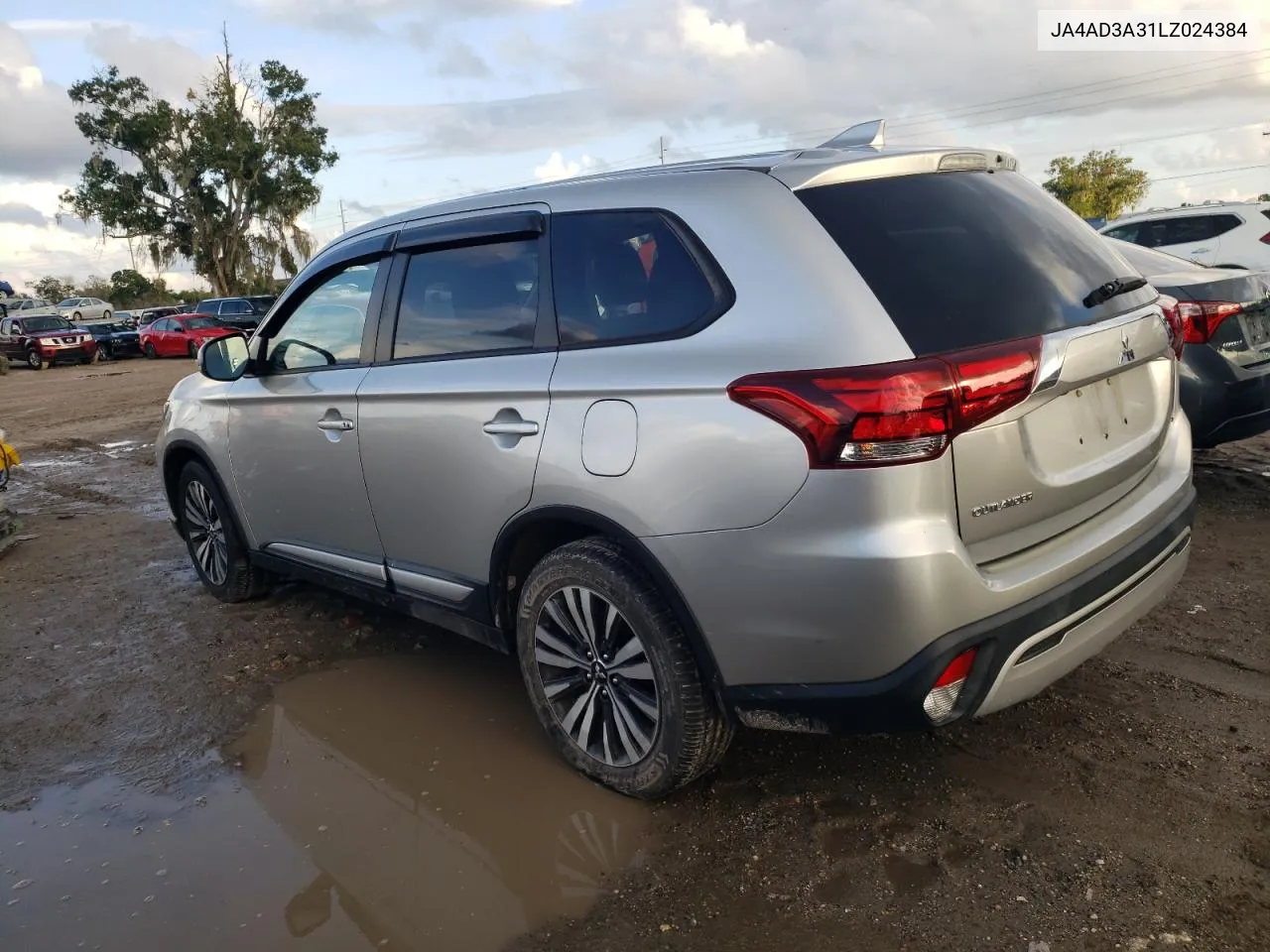 2020 Mitsubishi Outlander Se VIN: JA4AD3A31LZ024384 Lot: 73764334