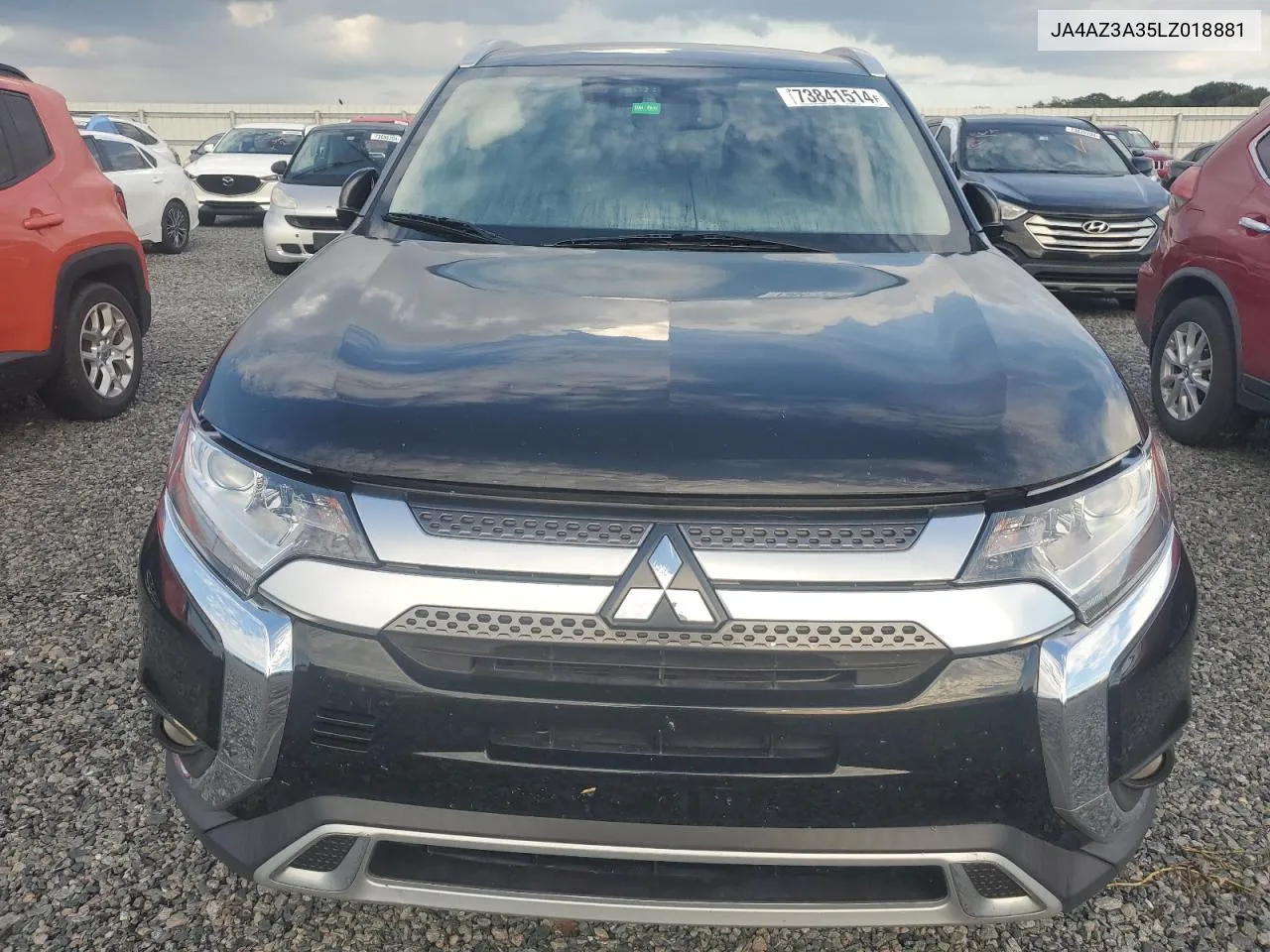 2020 Mitsubishi Outlander Se VIN: JA4AZ3A35LZ018881 Lot: 73841514