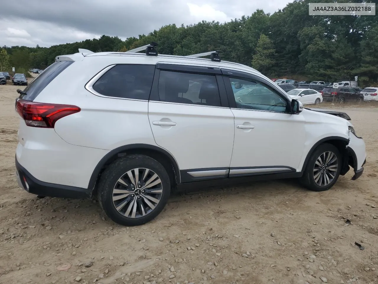 2020 Mitsubishi Outlander Se VIN: JA4AZ3A36LZ032188 Lot: 74263444