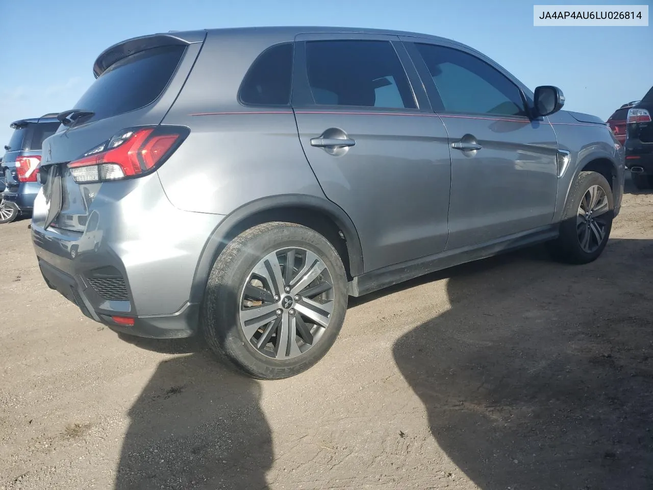 2020 Mitsubishi Outlander Sport Se VIN: JA4AP4AU6LU026814 Lot: 74390204