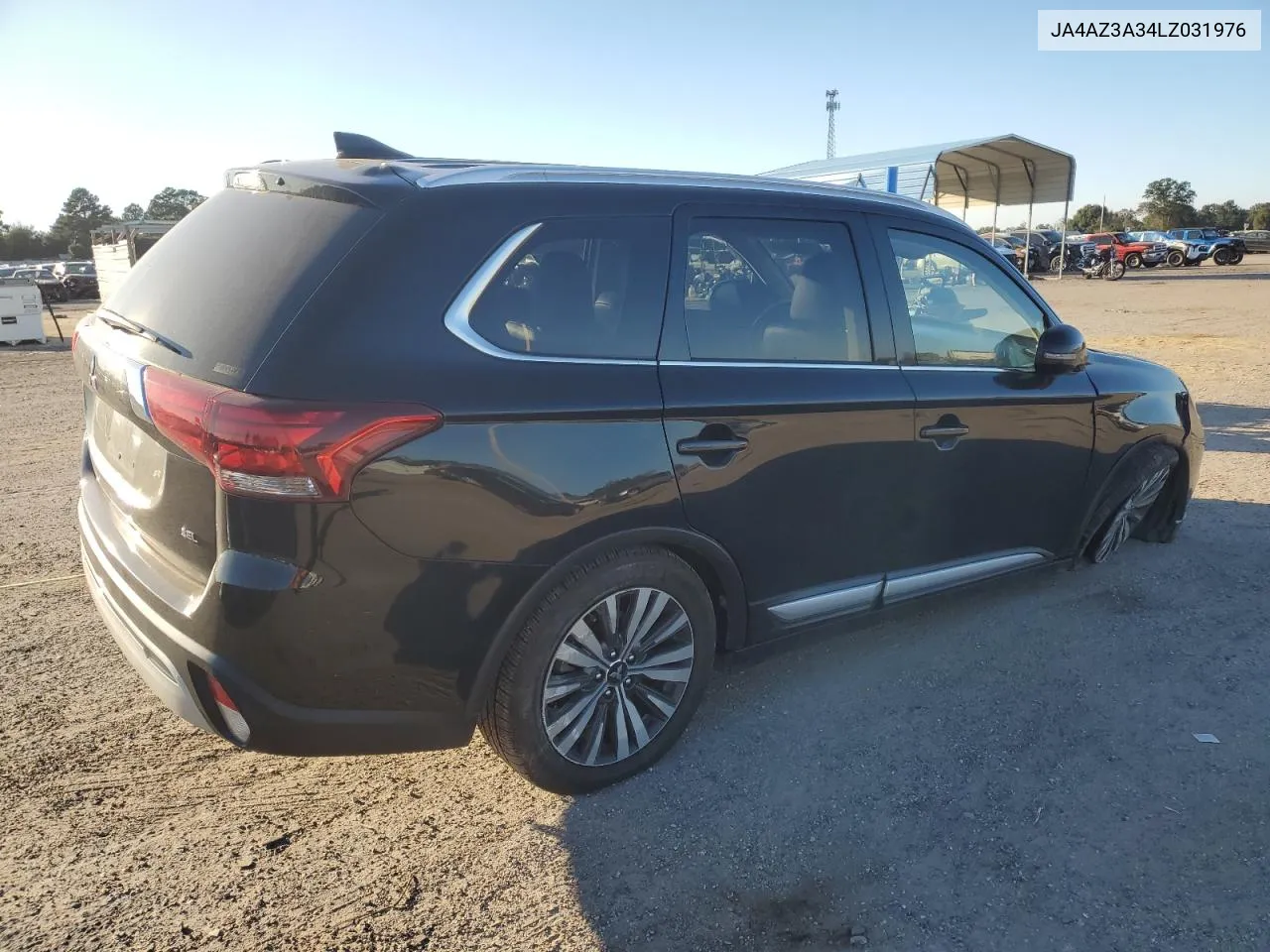 2020 Mitsubishi Outlander Se VIN: JA4AZ3A34LZ031976 Lot: 75417154