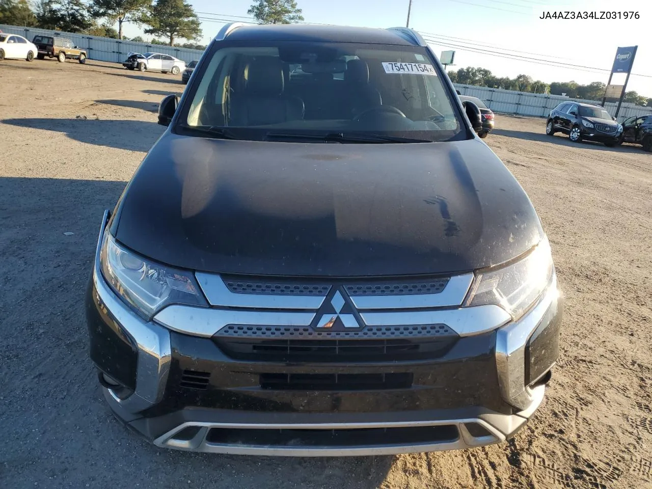 2020 Mitsubishi Outlander Se VIN: JA4AZ3A34LZ031976 Lot: 75417154