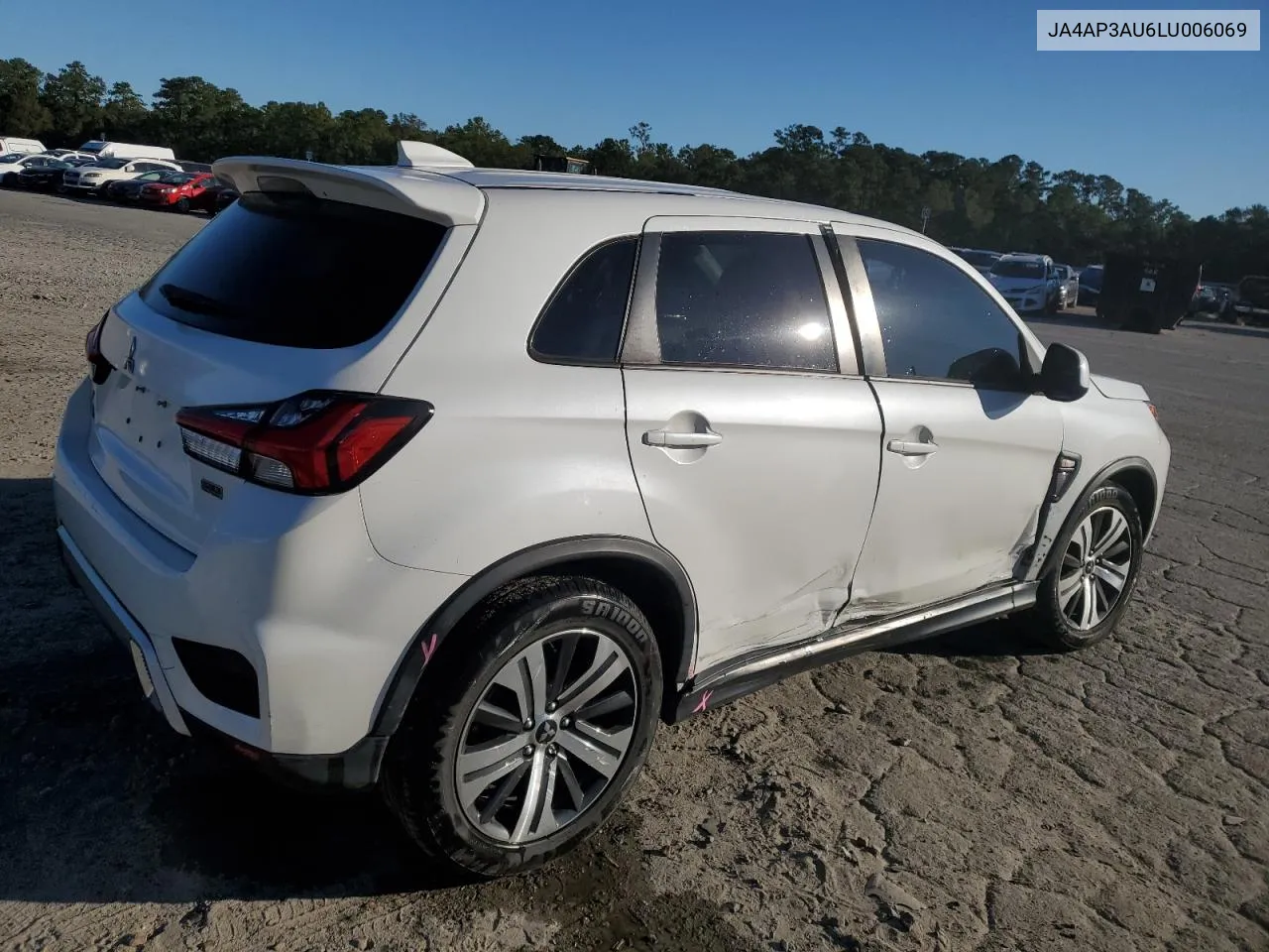 2020 Mitsubishi Outlander Sport Es VIN: JA4AP3AU6LU006069 Lot: 75842794