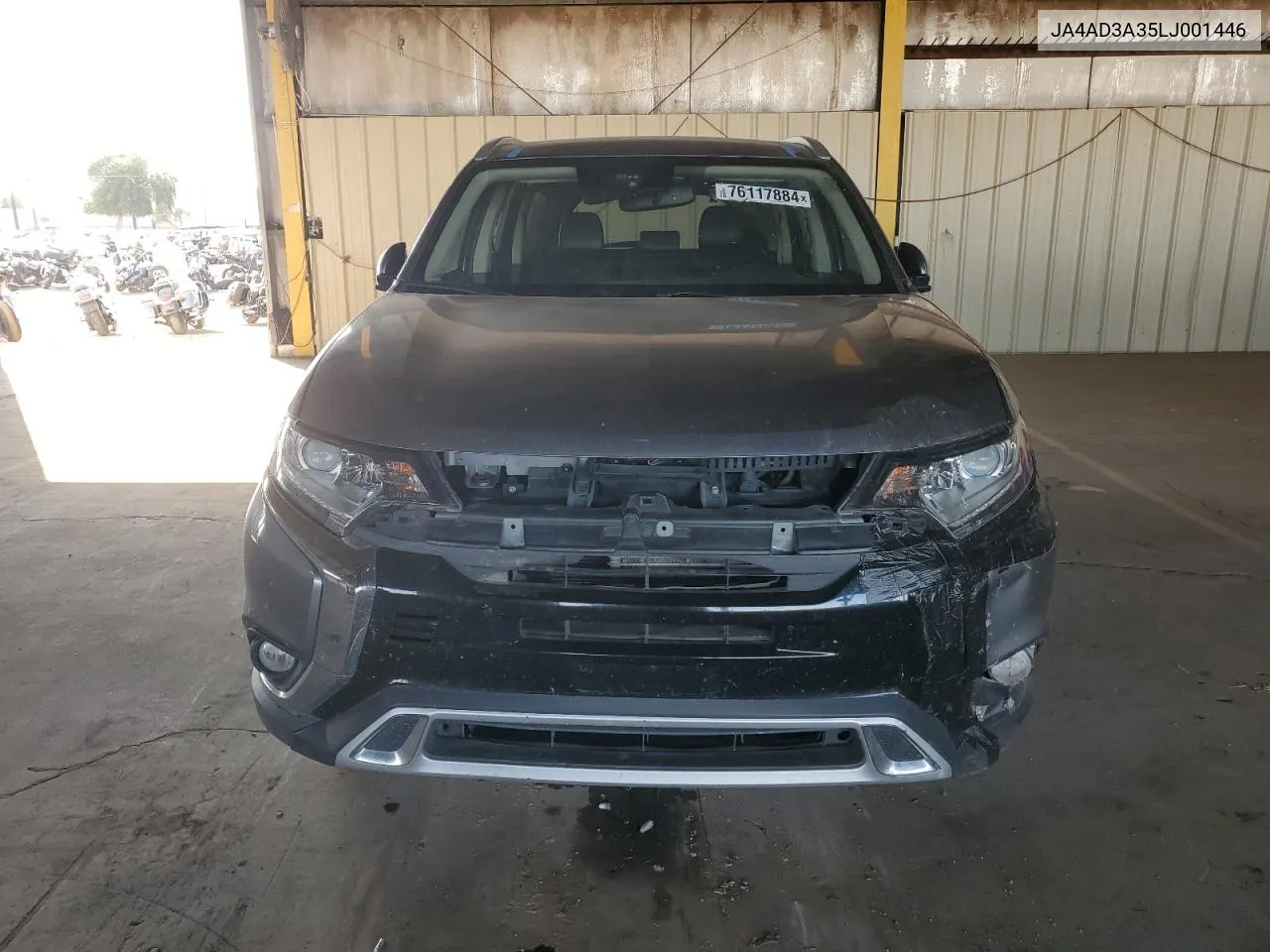 2020 Mitsubishi Outlander Se VIN: JA4AD3A35LJ001446 Lot: 76117884