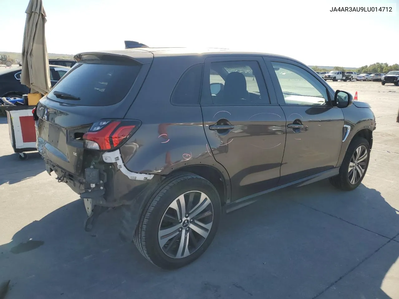 2020 Mitsubishi Outlander Sport Es VIN: JA4AR3AU9LU014712 Lot: 76122654