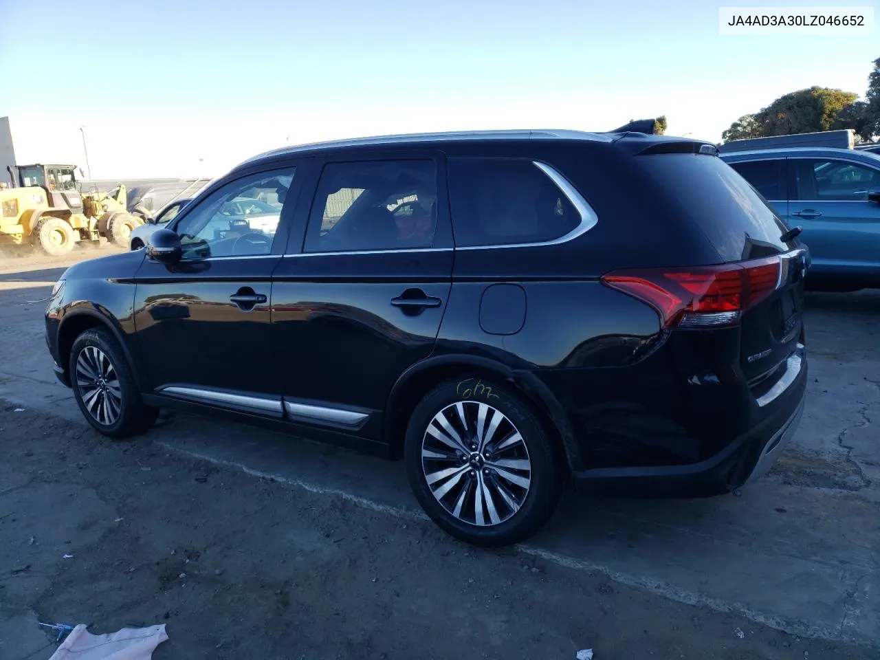 2020 Mitsubishi Outlander Se VIN: JA4AD3A30LZ046652 Lot: 76162634