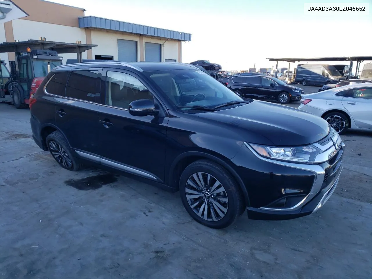 2020 Mitsubishi Outlander Se VIN: JA4AD3A30LZ046652 Lot: 76162634