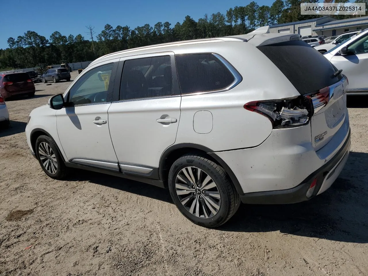 2020 Mitsubishi Outlander Se VIN: JA4AD3A37LZ025314 Lot: 76256434