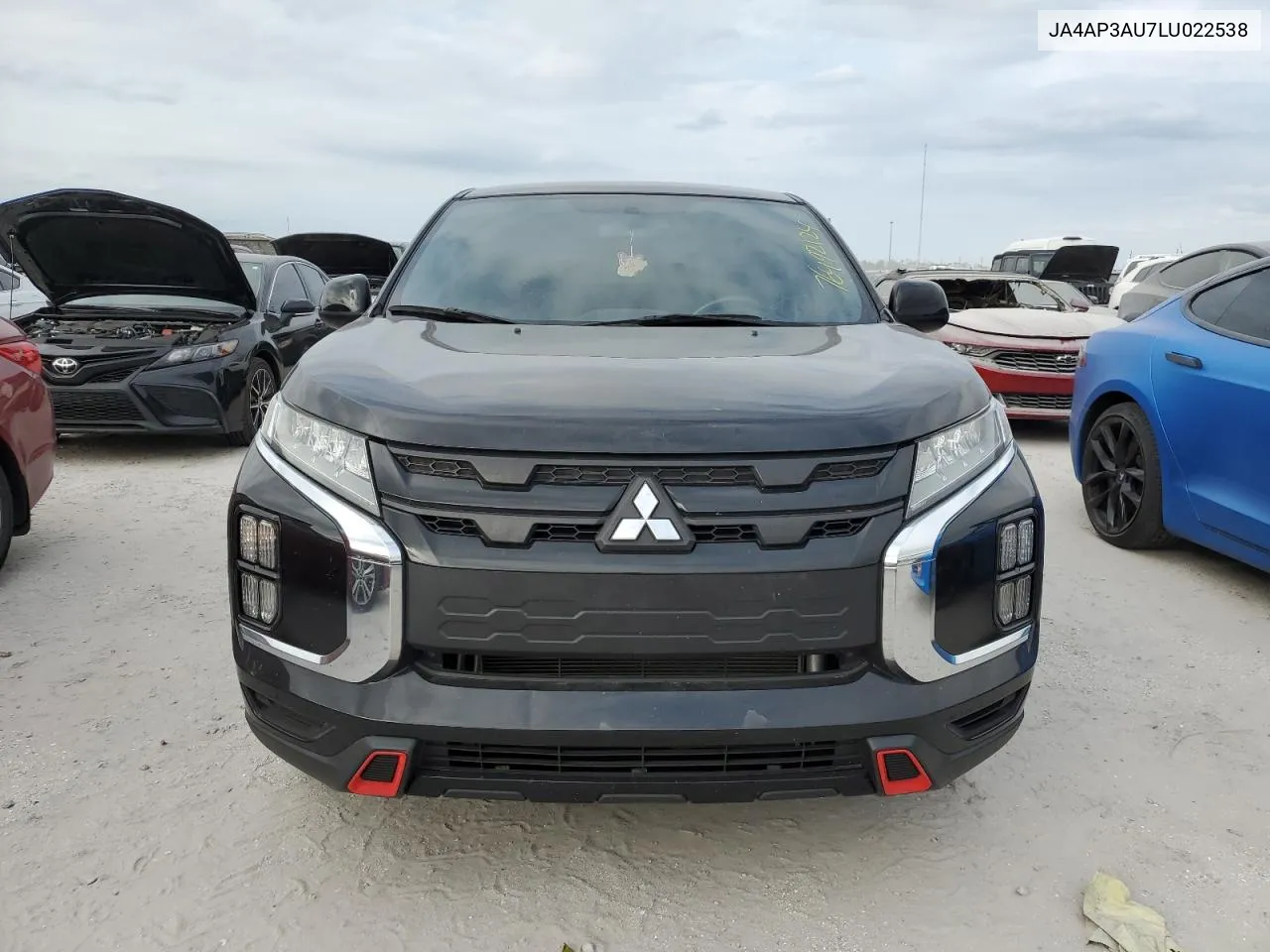 2020 Mitsubishi Outlander Sport Es VIN: JA4AP3AU7LU022538 Lot: 76492124