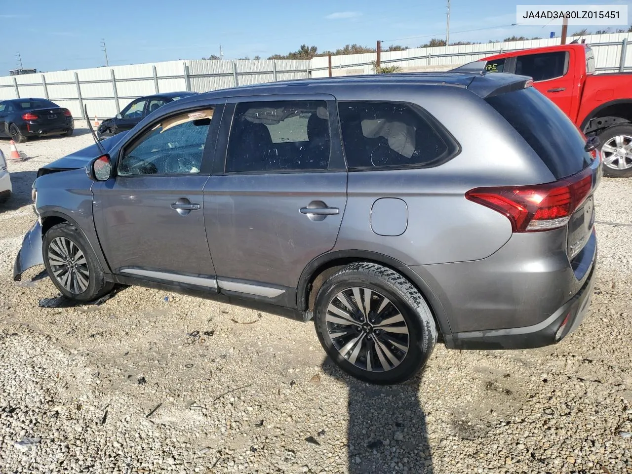 2020 Mitsubishi Outlander Se VIN: JA4AD3A30LZ015451 Lot: 76667524