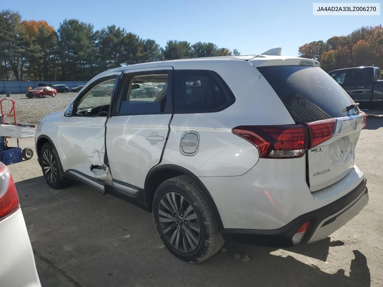 2020 Mitsubishi Outlander Es VIN: JA4AD2A33LZ006270 Lot: 76775634