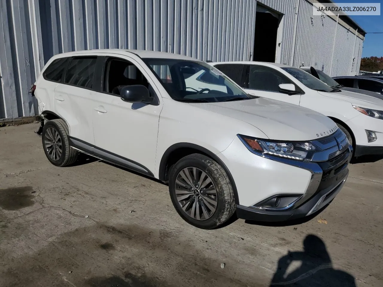 2020 Mitsubishi Outlander Es VIN: JA4AD2A33LZ006270 Lot: 76775634