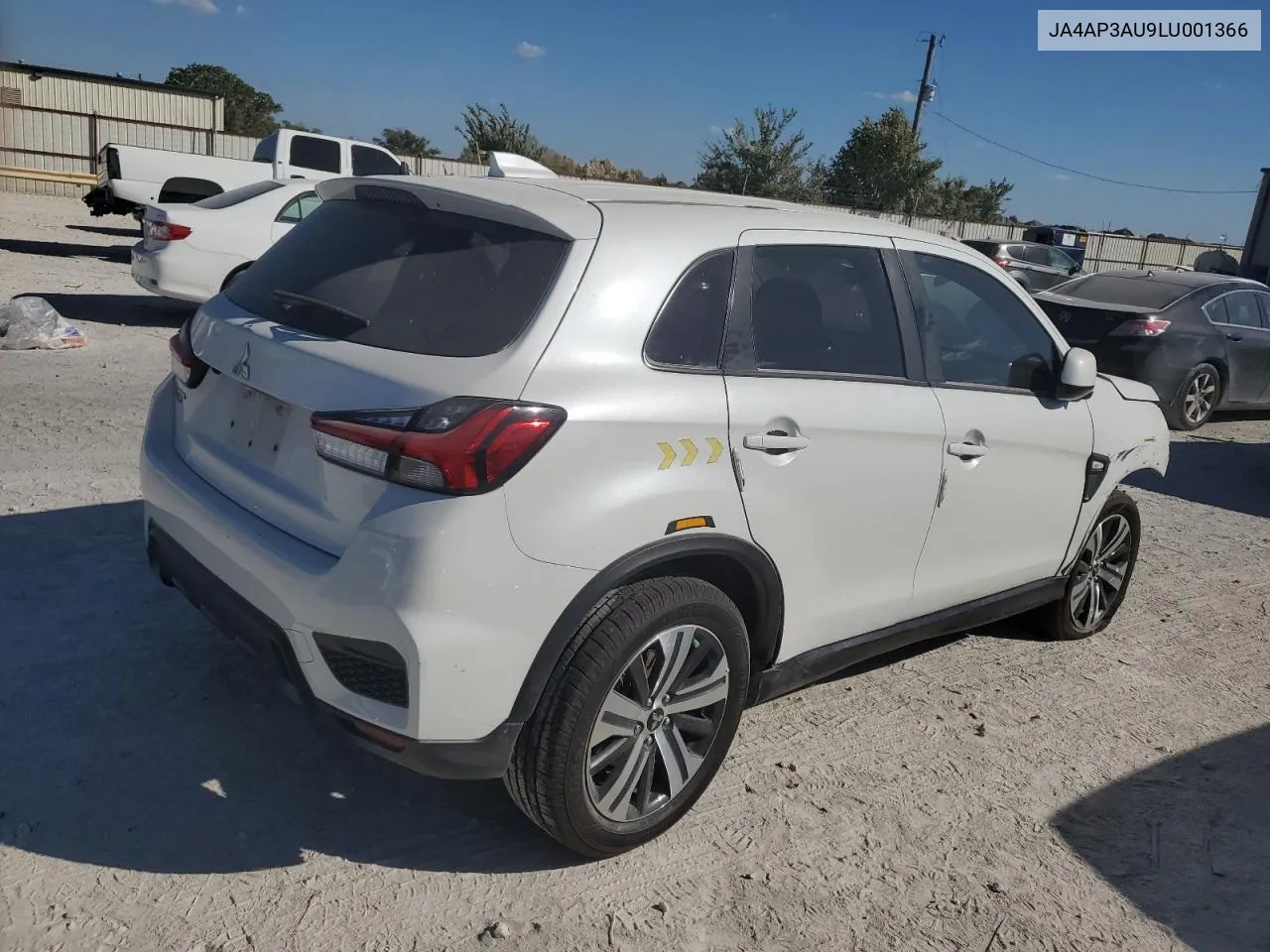 2020 Mitsubishi Outlander Sport Es VIN: JA4AP3AU9LU001366 Lot: 76829234