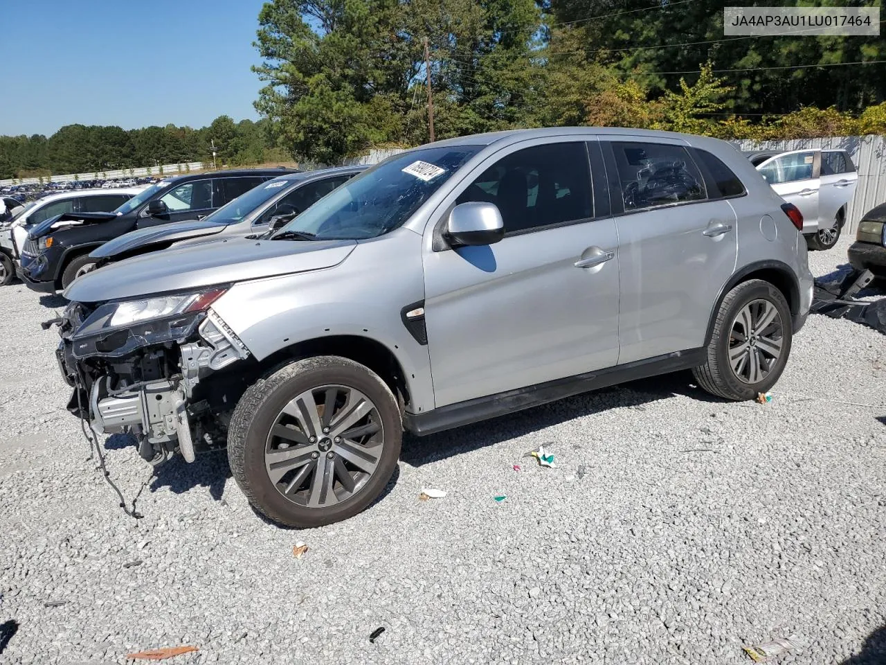 2020 Mitsubishi Outlander Sport Es VIN: JA4AP3AU1LU017464 Lot: 76990724