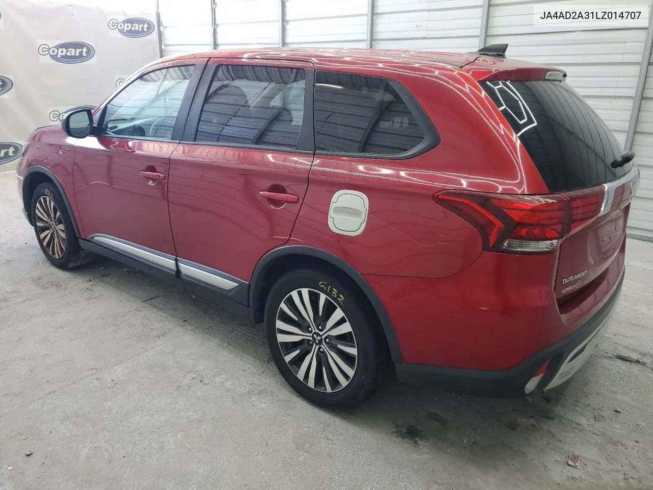 2020 Mitsubishi Outlander Es VIN: JA4AD2A31LZ014707 Lot: 77097664