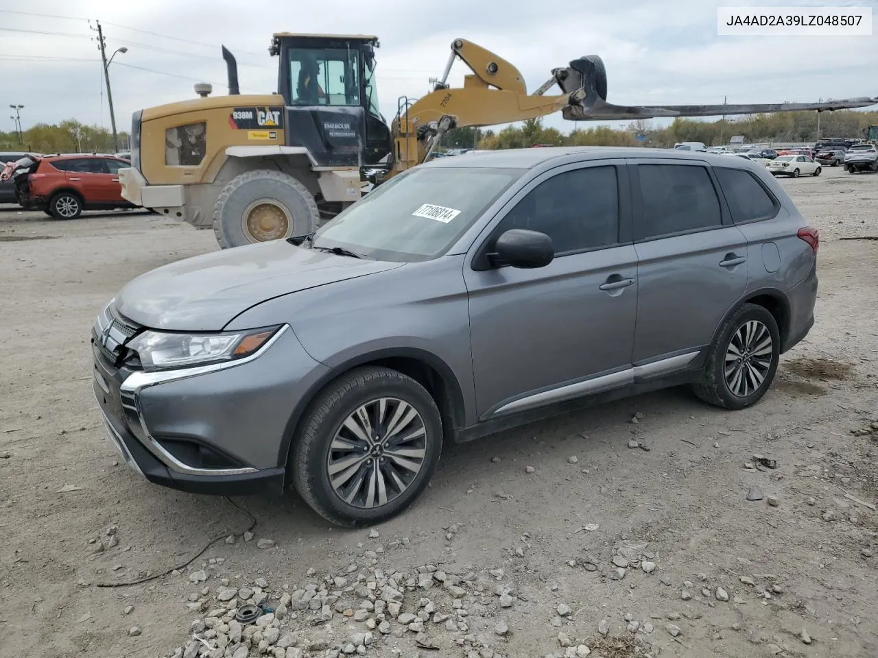 2020 Mitsubishi Outlander Es VIN: JA4AD2A39LZ048507 Lot: 77106814