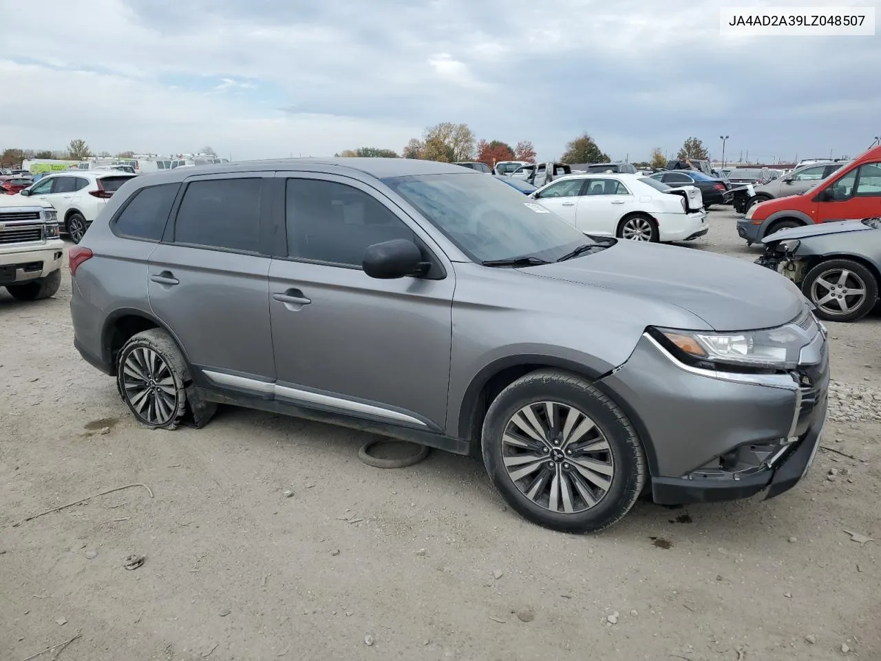 2020 Mitsubishi Outlander Es VIN: JA4AD2A39LZ048507 Lot: 77106814