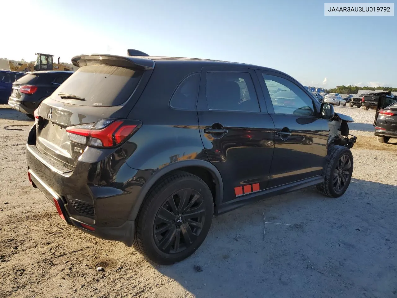 2020 Mitsubishi Outlander Sport Es VIN: JA4AR3AU3LU019792 Lot: 77211904