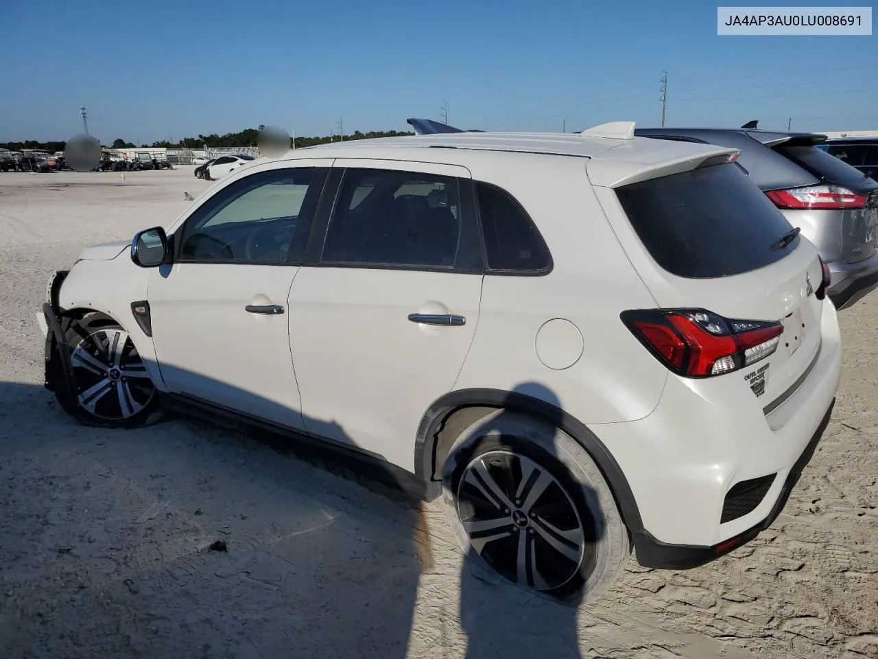 2020 Mitsubishi Outlander Sport Es VIN: JA4AP3AU0LU008691 Lot: 77843174