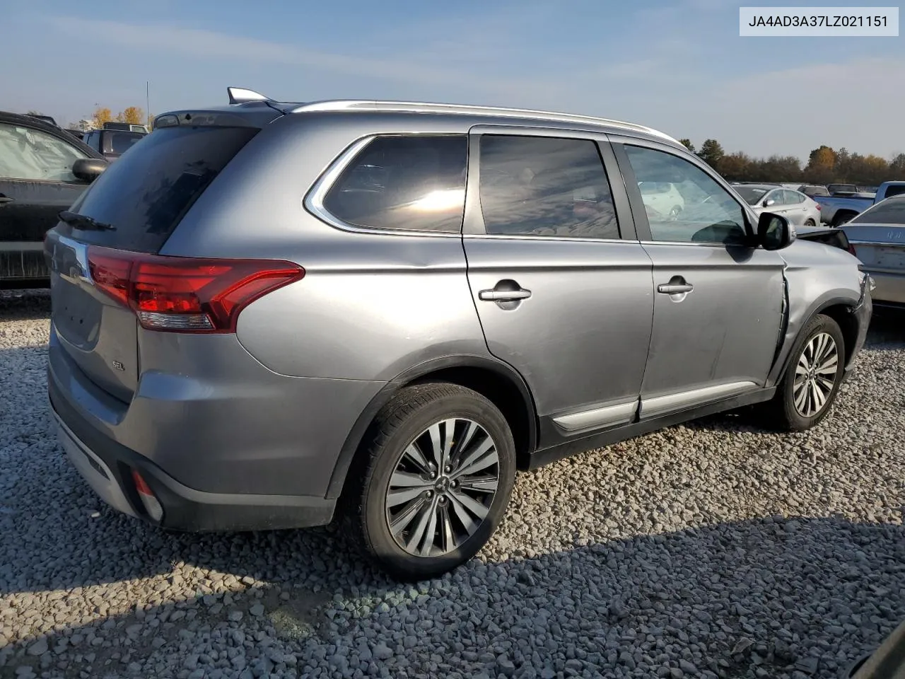 2020 Mitsubishi Outlander Se VIN: JA4AD3A37LZ021151 Lot: 78086804