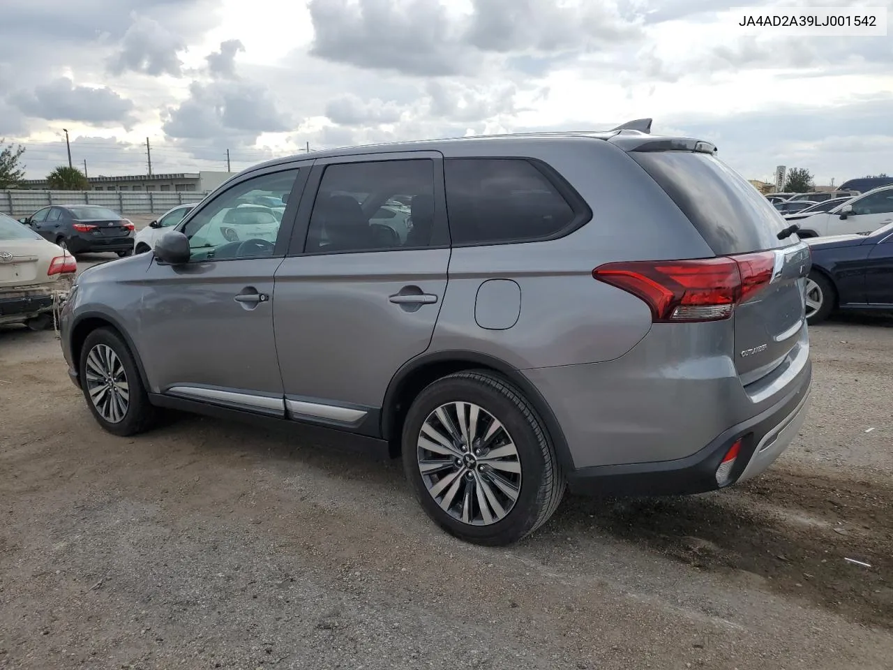 2020 Mitsubishi Outlander Es VIN: JA4AD2A39LJ001542 Lot: 78086994