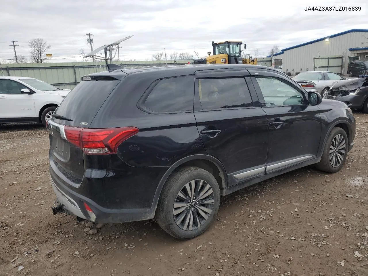 2020 Mitsubishi Outlander Se VIN: JA4AZ3A37LZ016839 Lot: 78139094