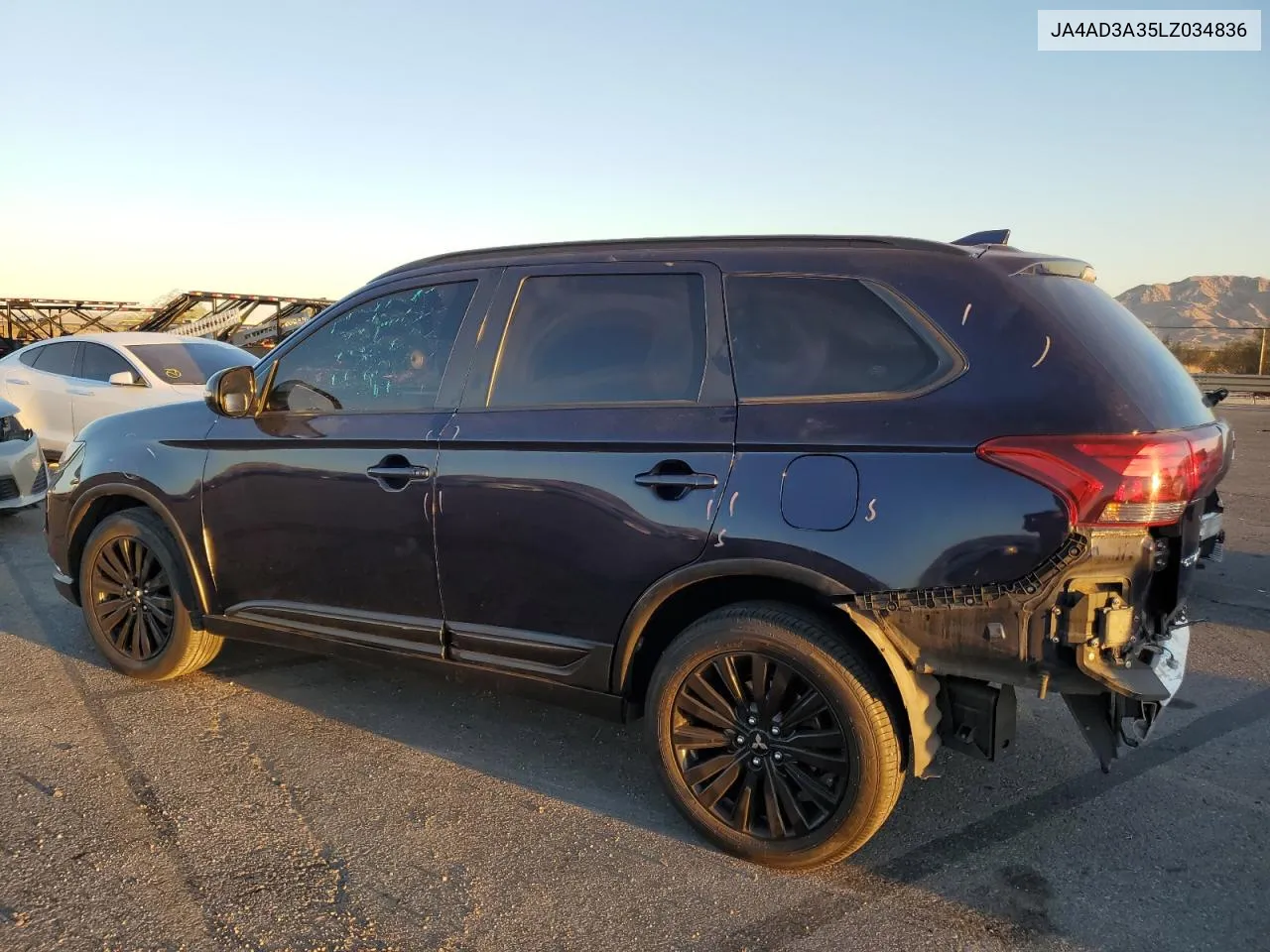 2020 Mitsubishi Outlander Se VIN: JA4AD3A35LZ034836 Lot: 78222614