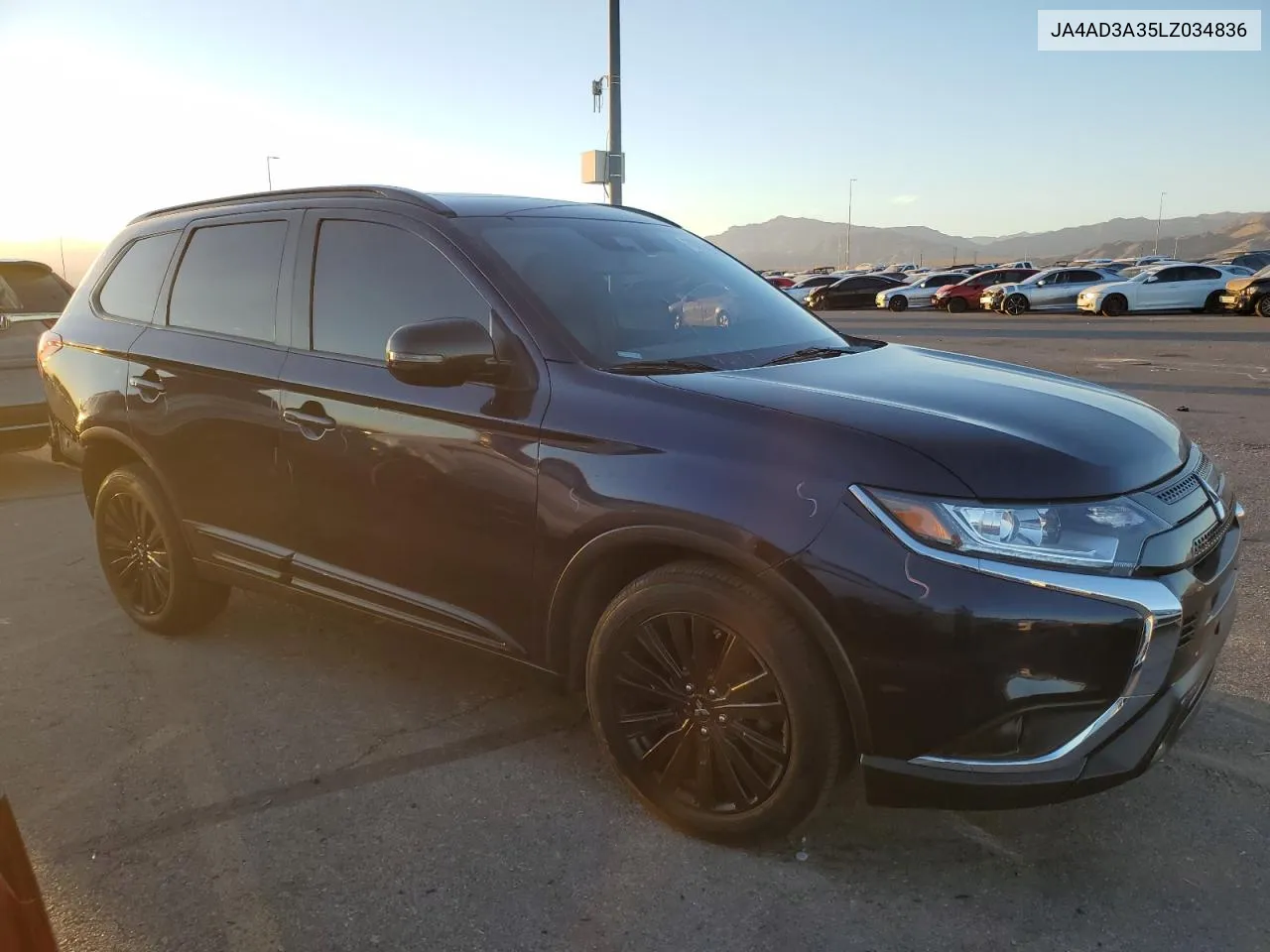 2020 Mitsubishi Outlander Se VIN: JA4AD3A35LZ034836 Lot: 78222614