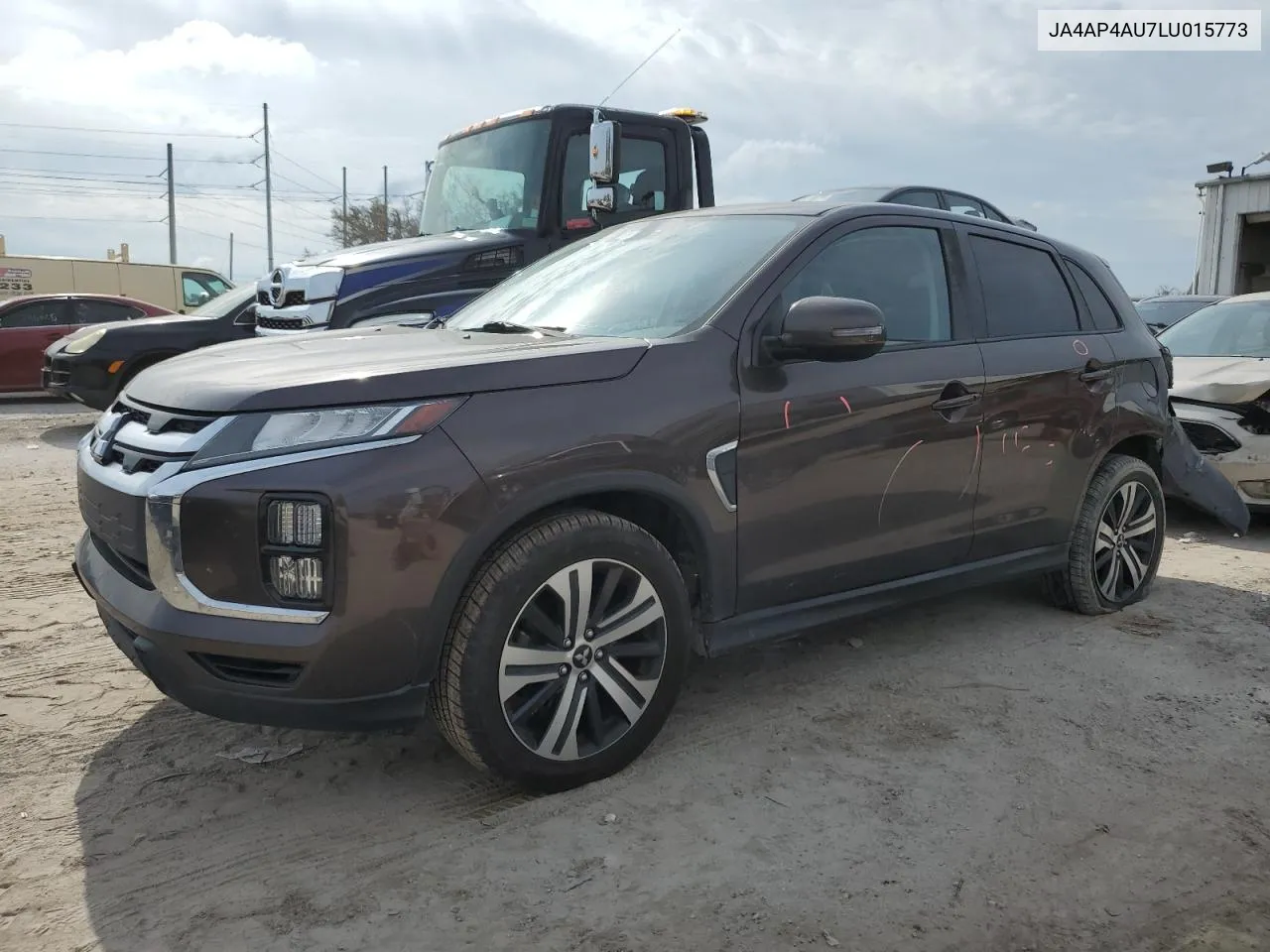 2020 Mitsubishi Outlander Sport Se VIN: JA4AP4AU7LU015773 Lot: 78224484