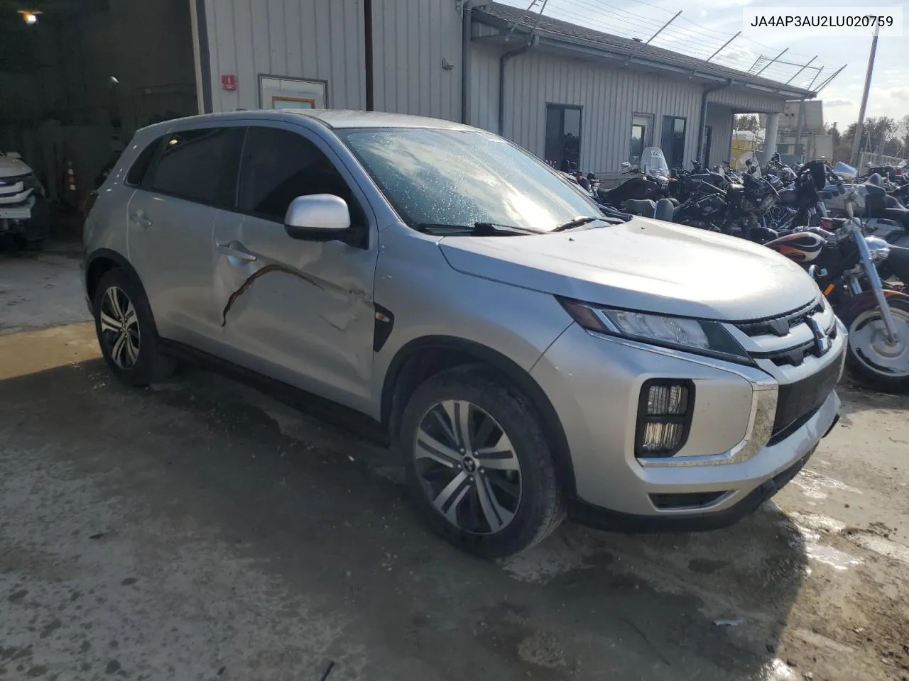 2020 Mitsubishi Outlander Sport Es VIN: JA4AP3AU2LU020759 Lot: 78447754