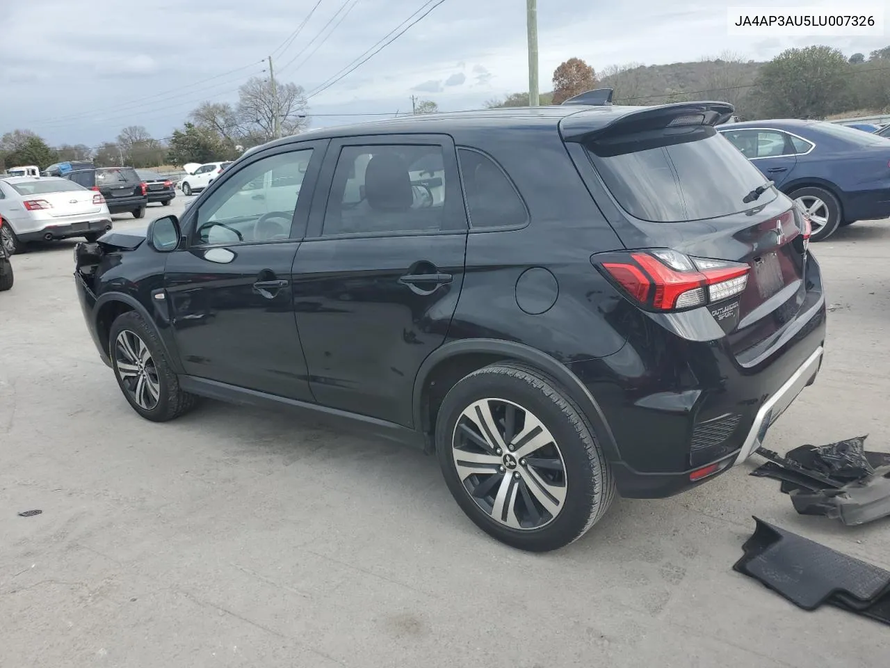 2020 Mitsubishi Outlander Sport Es VIN: JA4AP3AU5LU007326 Lot: 78832404