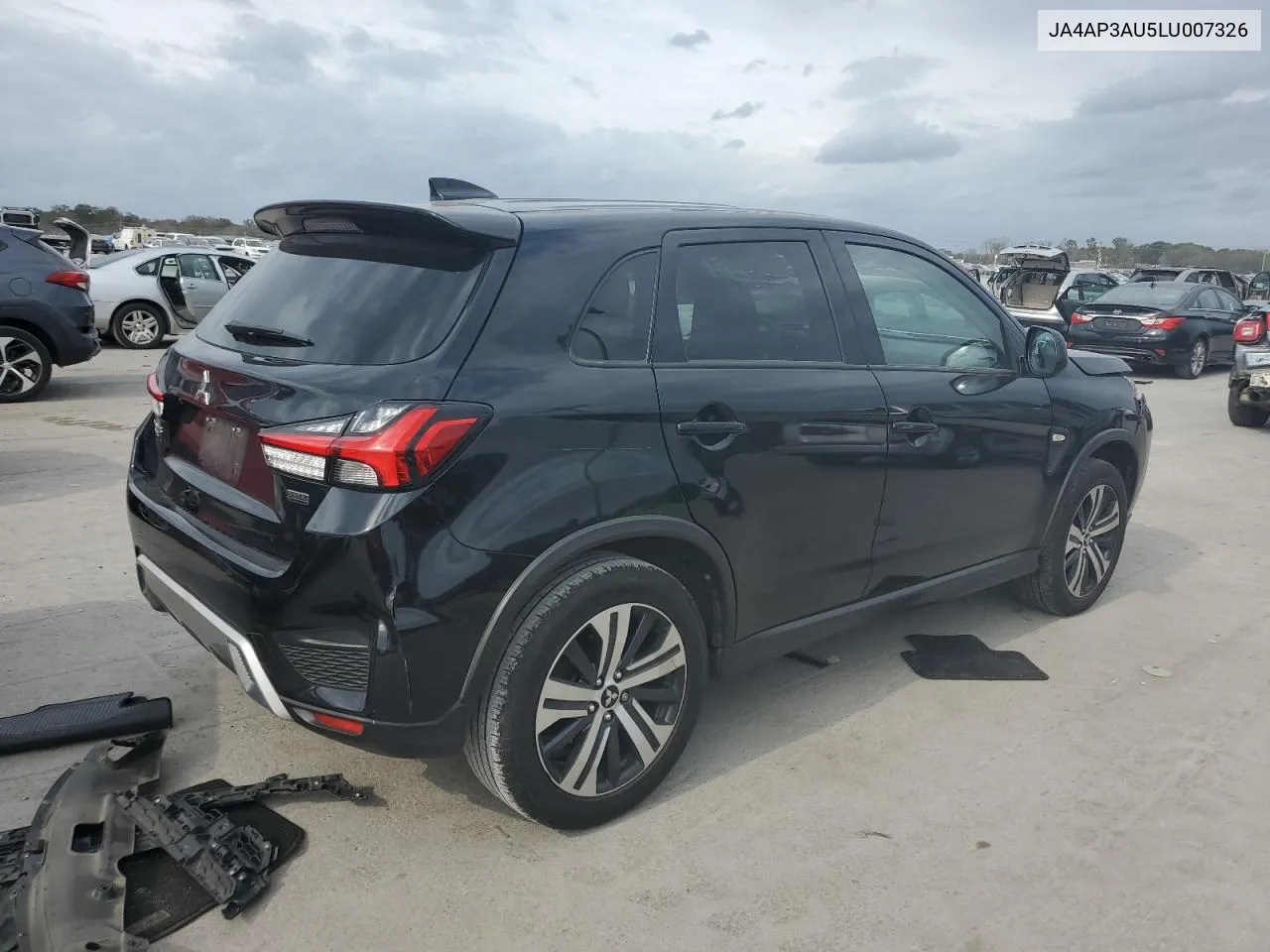 2020 Mitsubishi Outlander Sport Es VIN: JA4AP3AU5LU007326 Lot: 78832404