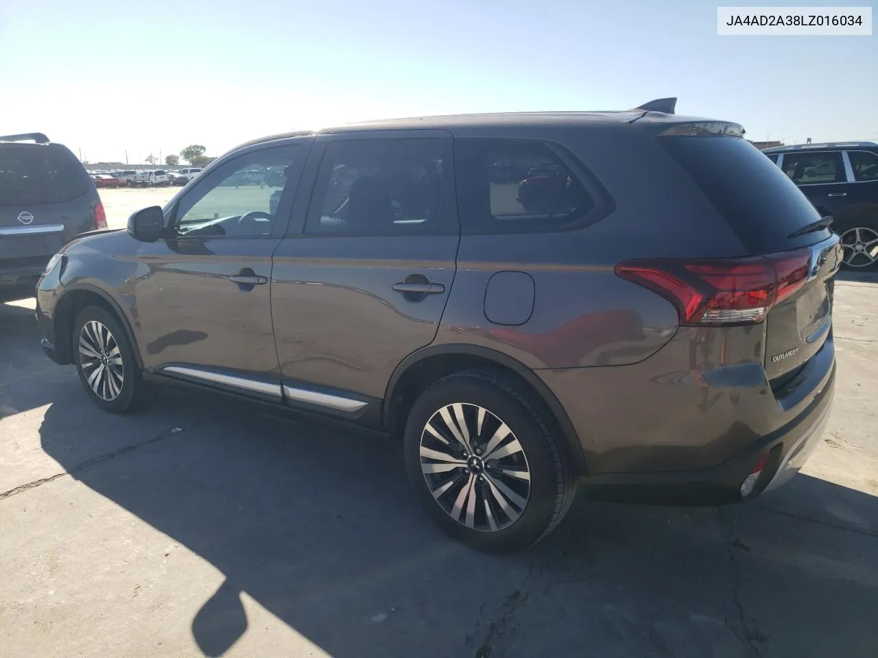 2020 Mitsubishi Outlander Es VIN: JA4AD2A38LZ016034 Lot: 79072134