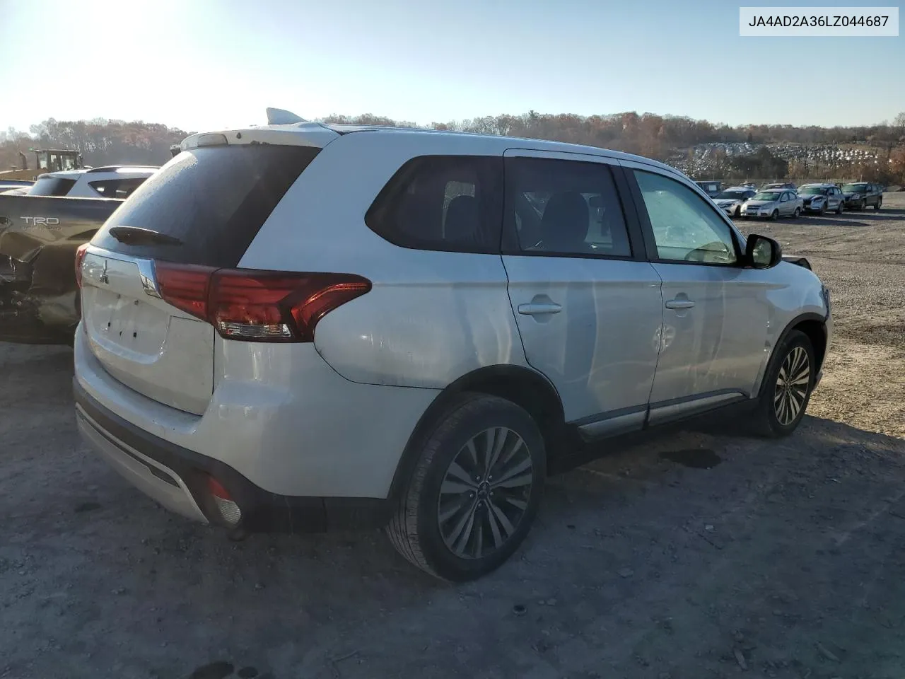 2020 Mitsubishi Outlander Es VIN: JA4AD2A36LZ044687 Lot: 79189164