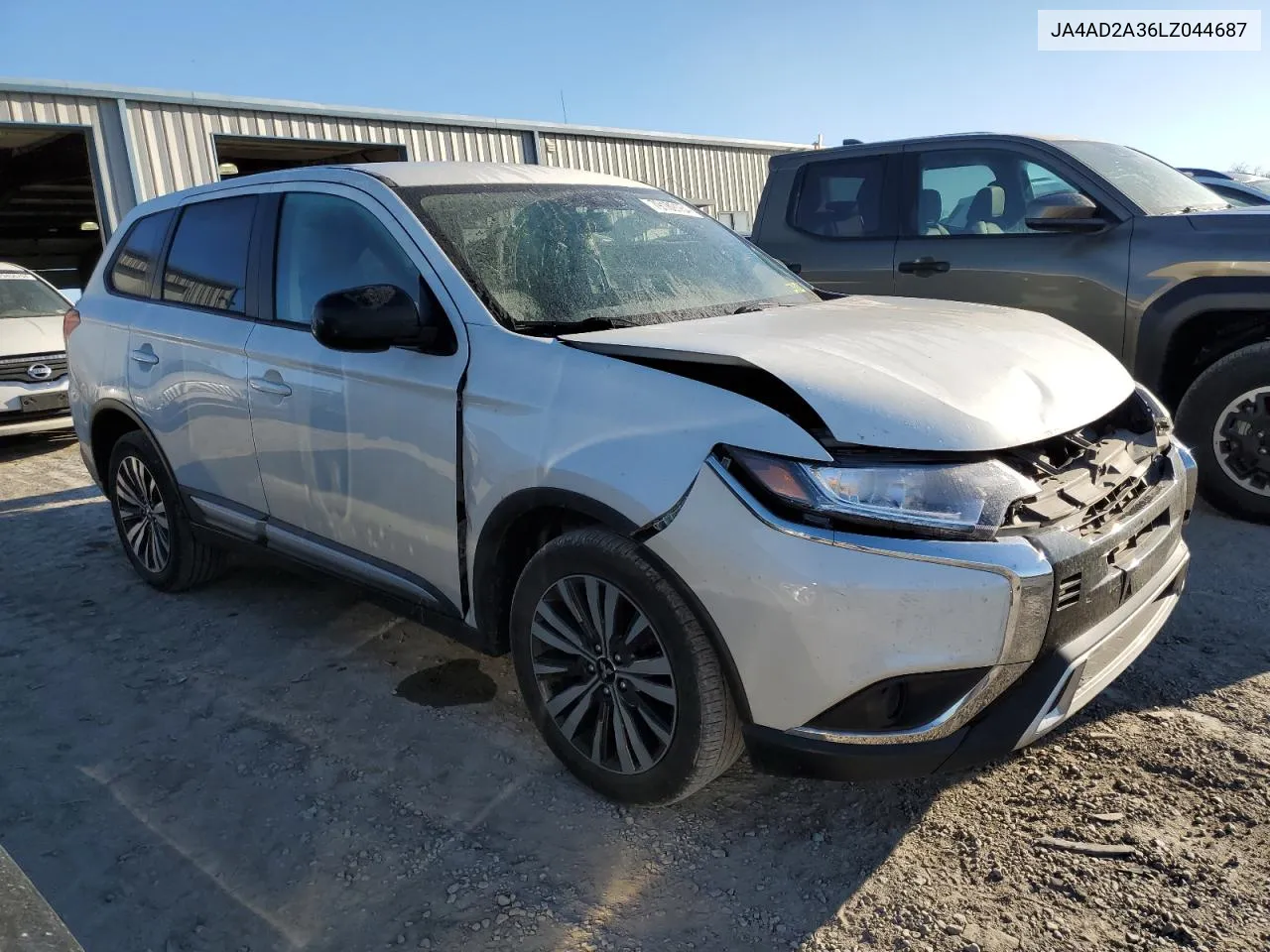 2020 Mitsubishi Outlander Es VIN: JA4AD2A36LZ044687 Lot: 79189164