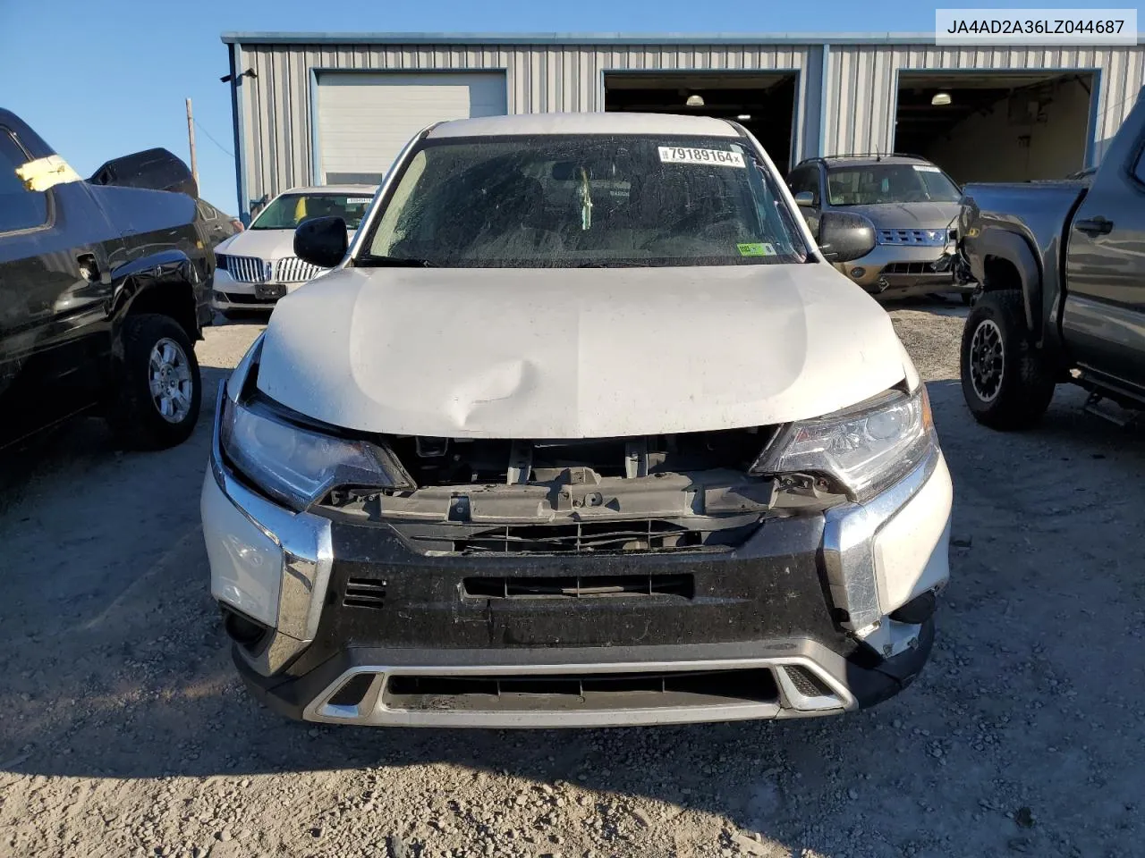 2020 Mitsubishi Outlander Es VIN: JA4AD2A36LZ044687 Lot: 79189164