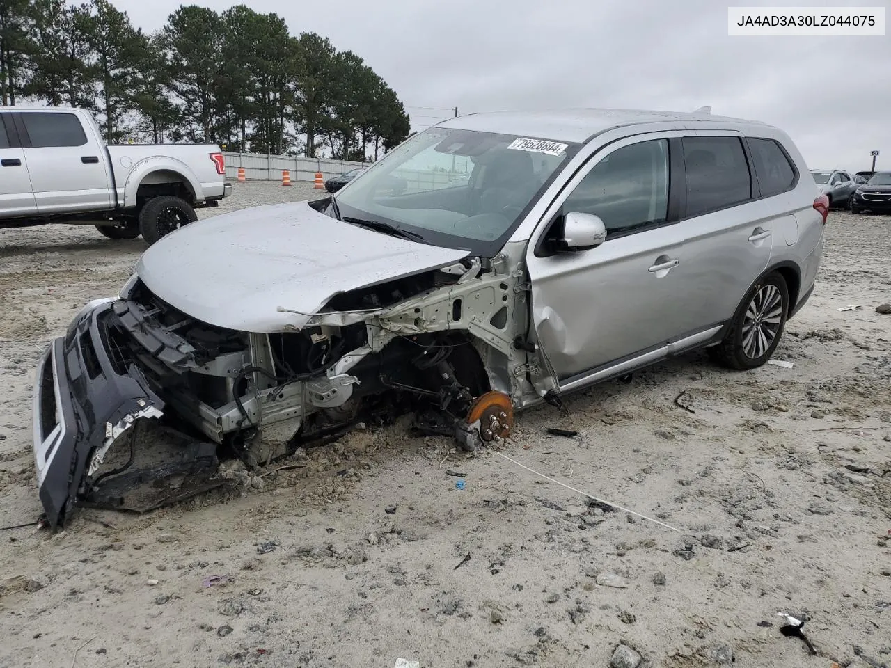 2020 Mitsubishi Outlander Se VIN: JA4AD3A30LZ044075 Lot: 79528804