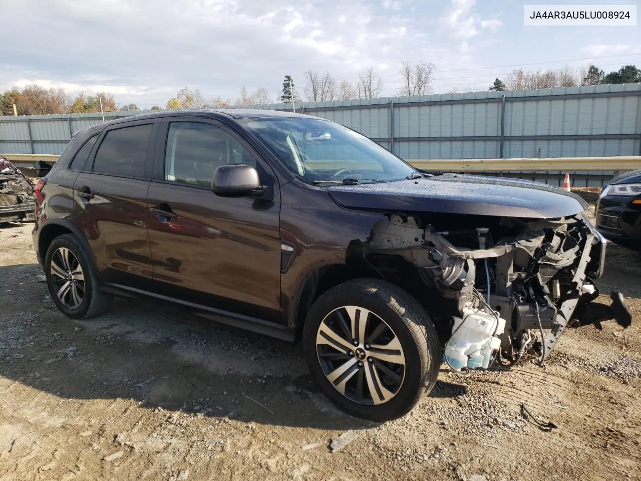 2020 Mitsubishi Outlander Sport Es VIN: JA4AR3AU5LU008924 Lot: 79607314