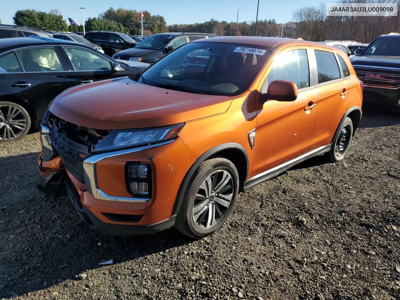 2020 Mitsubishi Outlander Sport Es VIN: JA4AR3AU3LU009098 Lot: 79719874