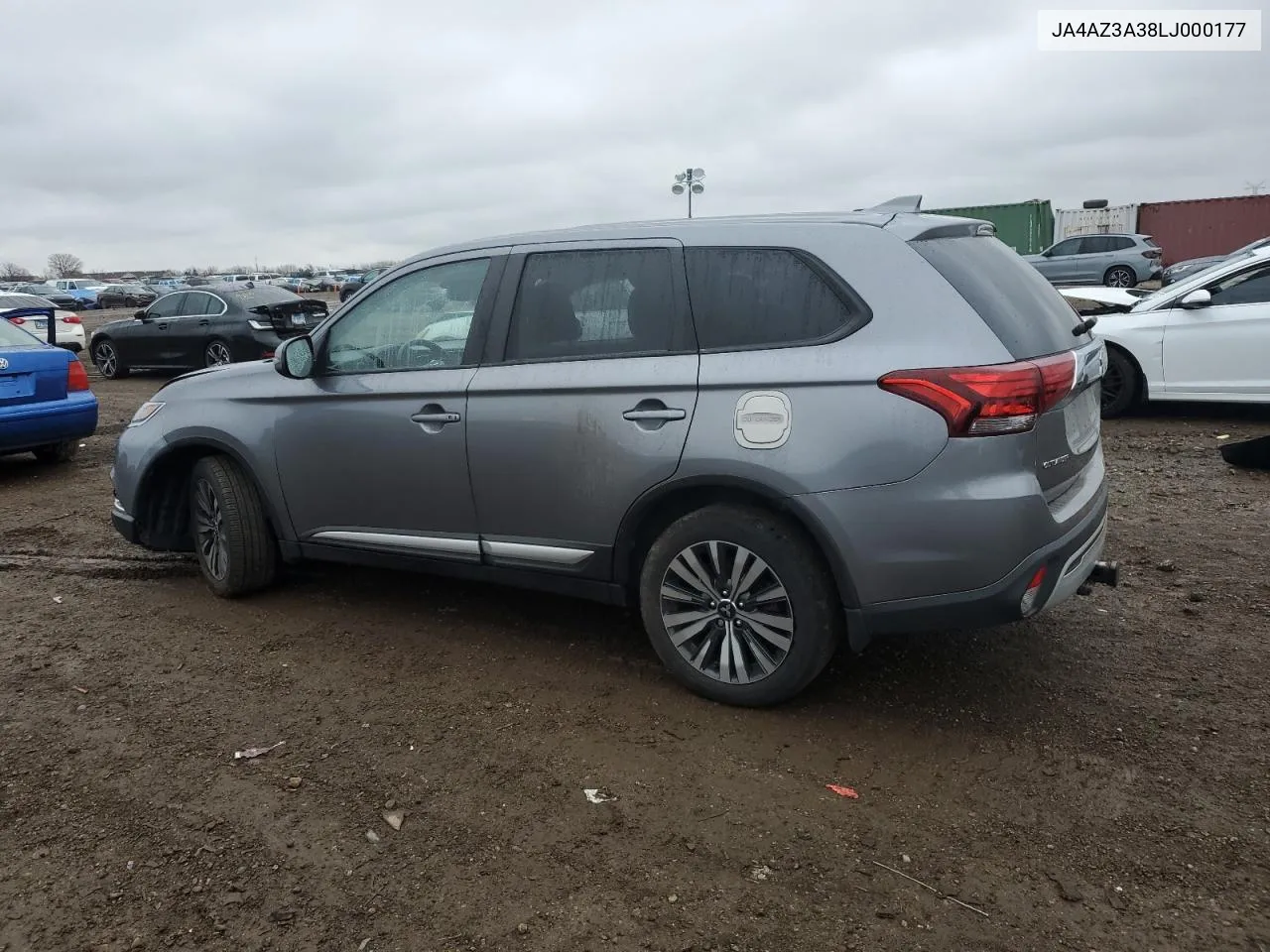 2020 Mitsubishi Outlander Se VIN: JA4AZ3A38LJ000177 Lot: 80361664