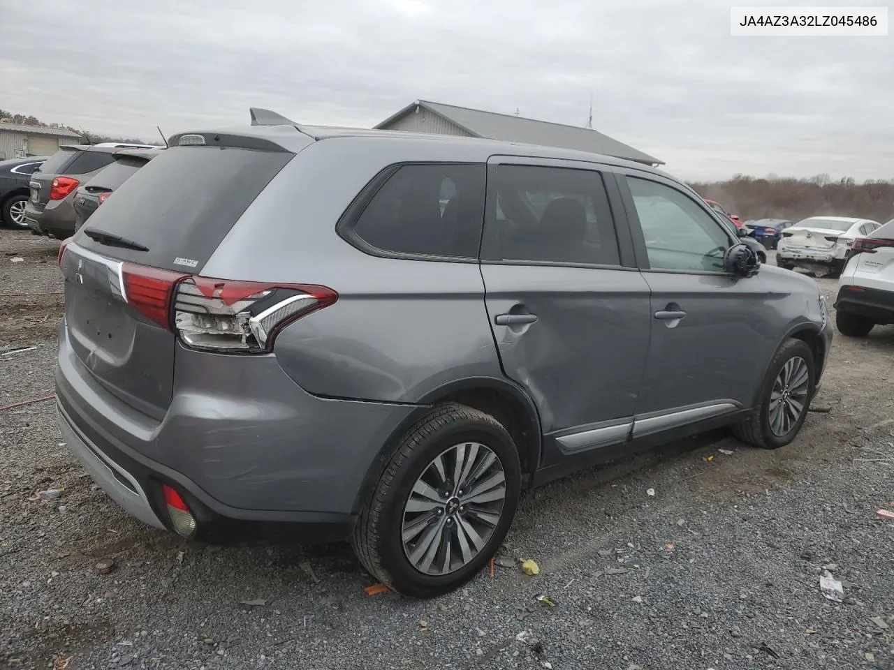 2020 Mitsubishi Outlander Se VIN: JA4AZ3A32LZ045486 Lot: 80395964