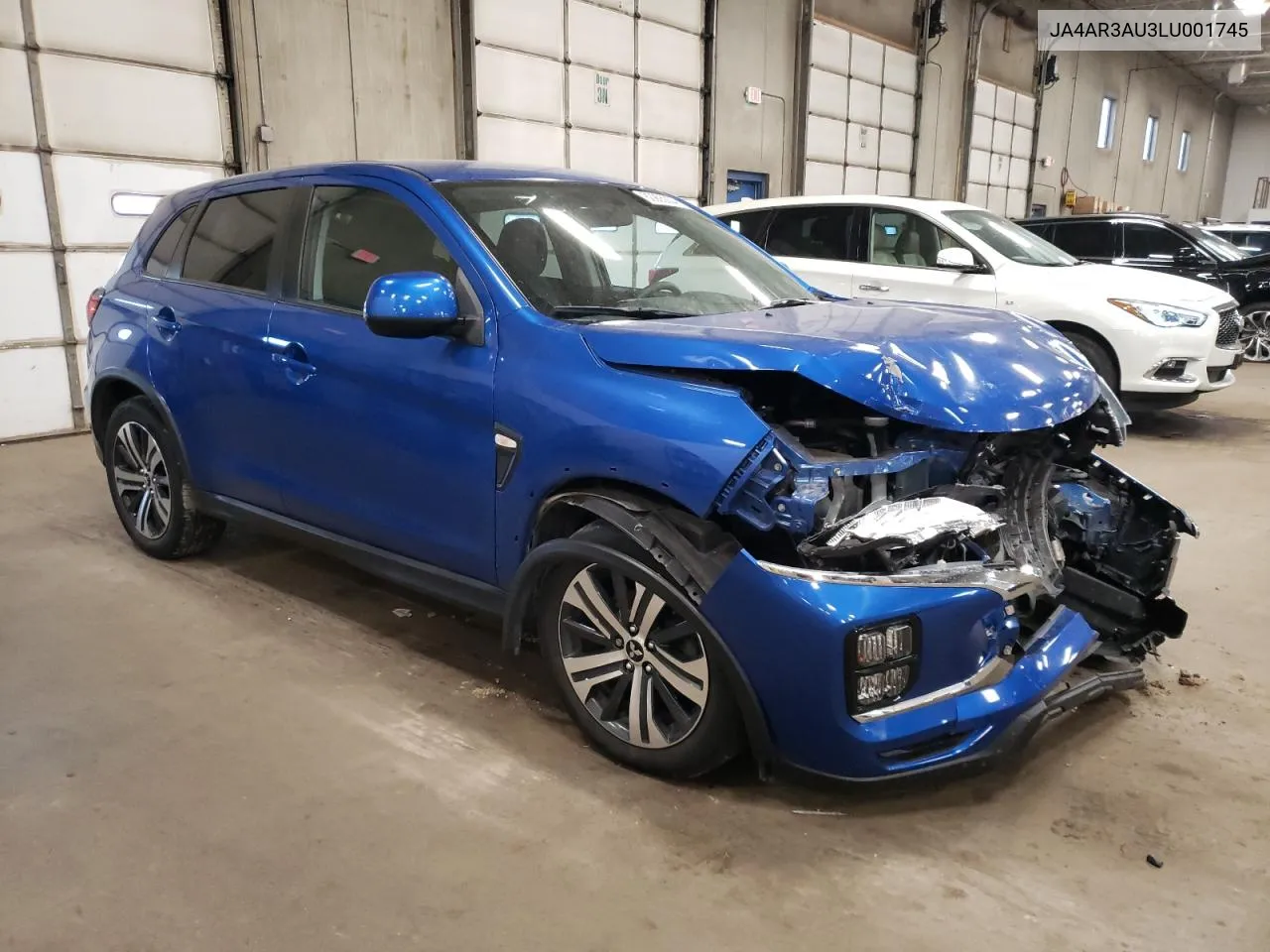 2020 Mitsubishi Outlander Sport Es VIN: JA4AR3AU3LU001745 Lot: 80905004