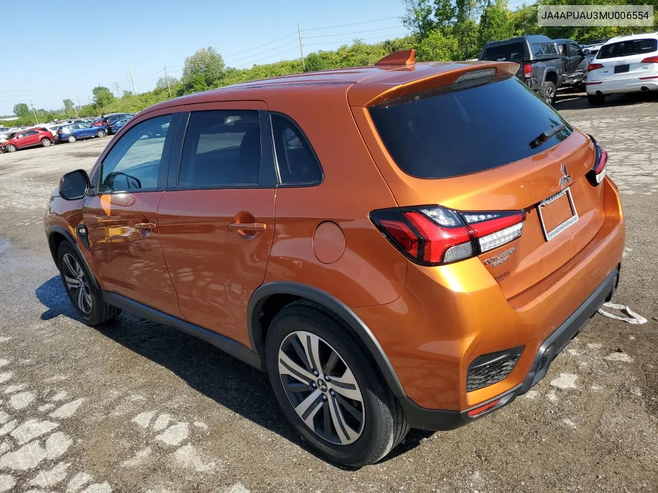 2021 Mitsubishi Outlander Sport Es VIN: JA4APUAU3MU006554 Lot: 52286544