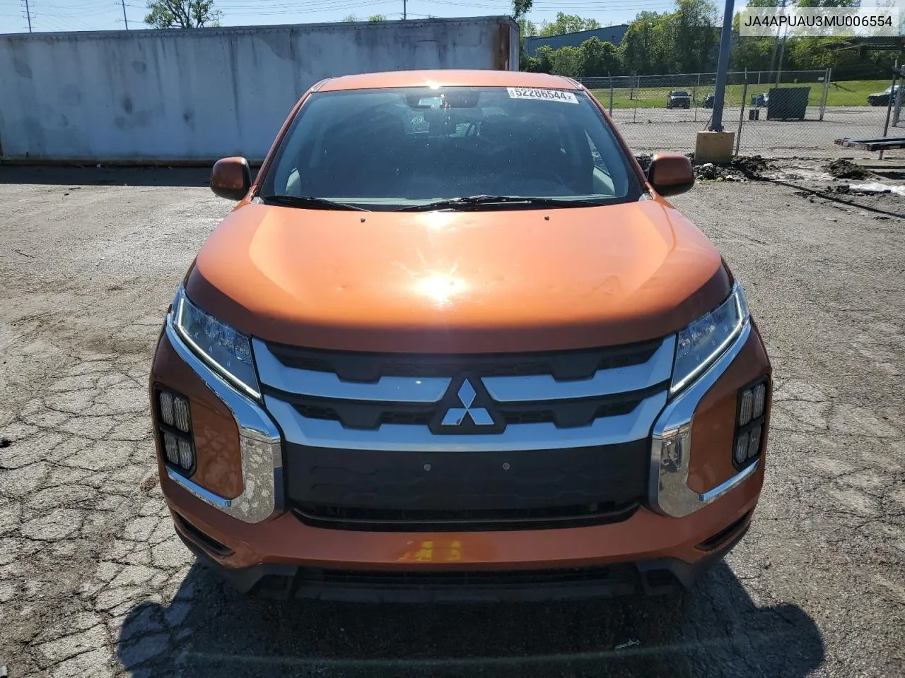 2021 Mitsubishi Outlander Sport Es VIN: JA4APUAU3MU006554 Lot: 52286544