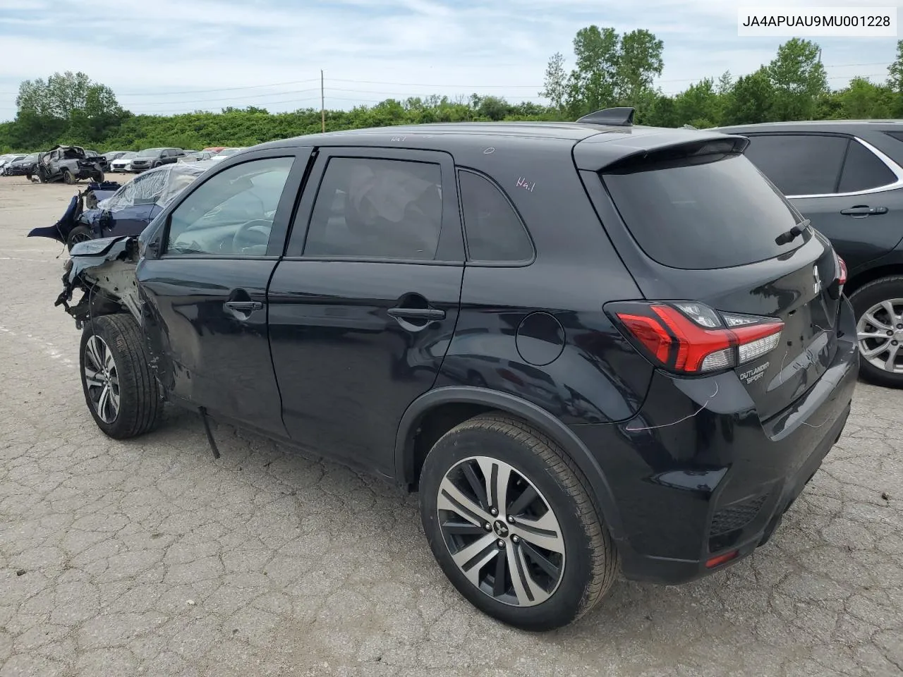 2021 Mitsubishi Outlander Sport Es VIN: JA4APUAU9MU001228 Lot: 53208974