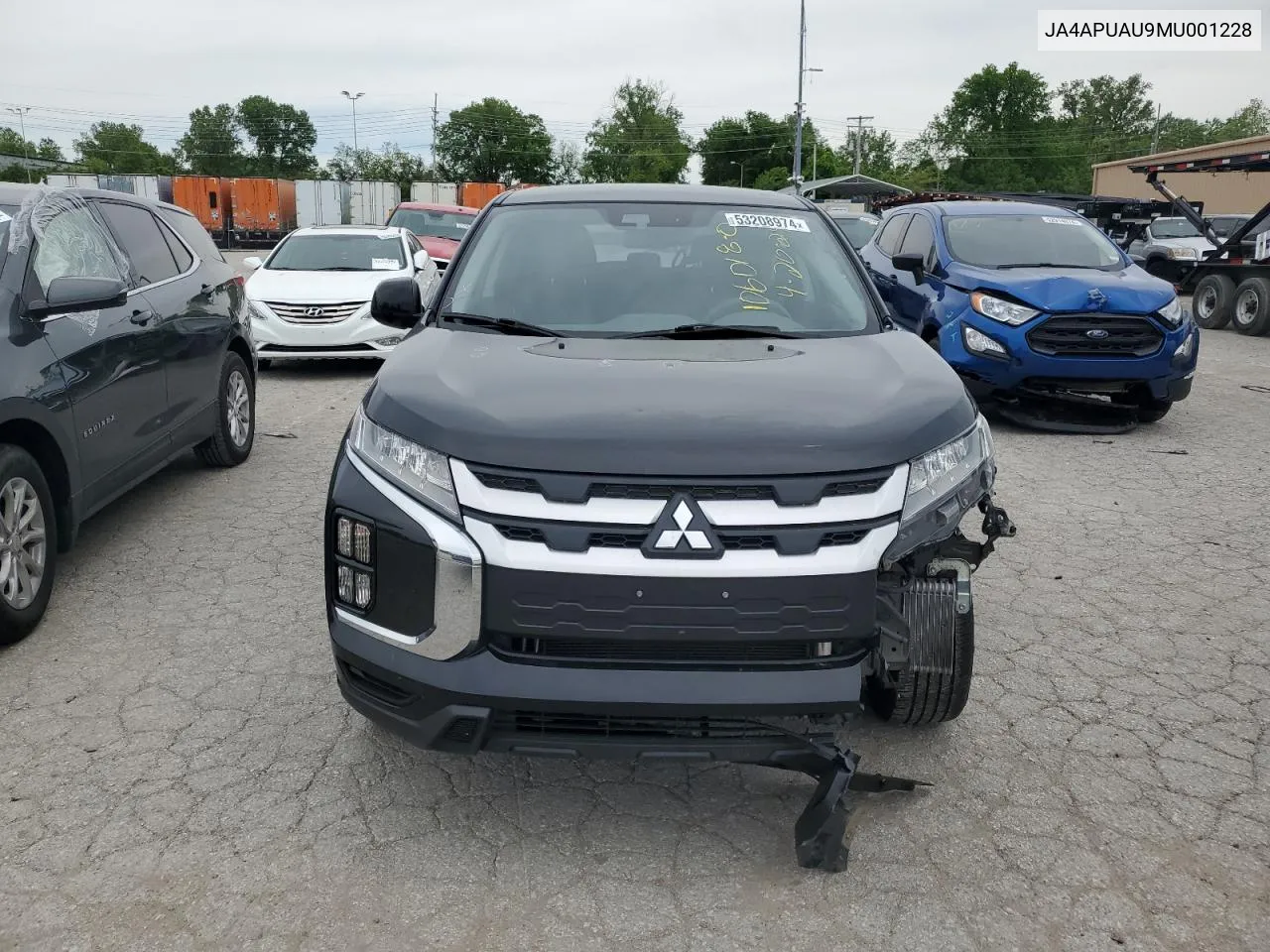 JA4APUAU9MU001228 2021 Mitsubishi Outlander Sport Es