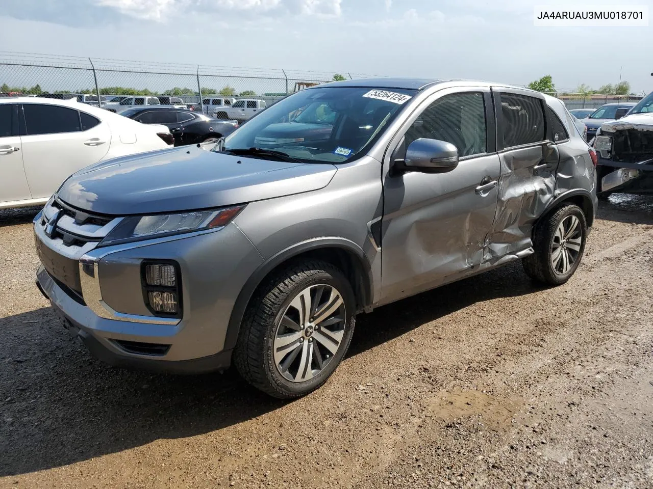 JA4ARUAU3MU018701 2021 Mitsubishi Outlander Sport Es