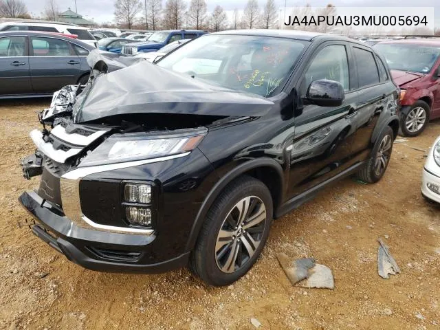 JA4APUAU3MU005694 2021 Mitsubishi Outlander Sport Es