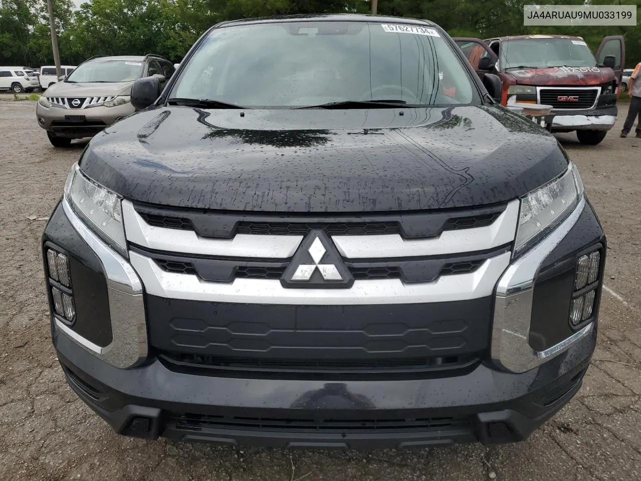 2021 Mitsubishi Outlander Sport Es VIN: JA4ARUAU9MU033199 Lot: 57627734