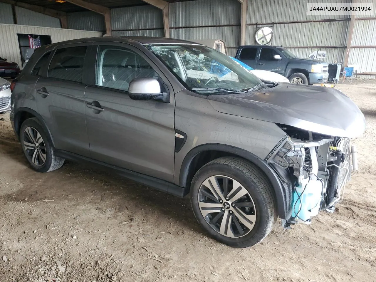 2021 Mitsubishi Outlander Sport Es VIN: JA4APUAU7MU021994 Lot: 61398644